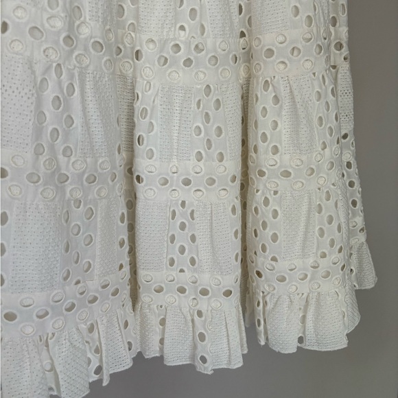 Anthropologie Anna Sui Eyelet Lace Skirt, Size XS - Picture 2 of 8